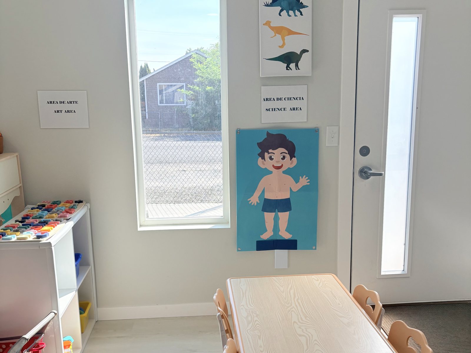 The Pre-K learning space at Union Gap Childcare